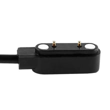 Carica l'immagine nel visualizzatore di Gallery, OcioDual Cavo di Ricarica Magnetica Nero per Orologio 2 Pins Distanza tra i Pin 7,62mm Caricabatterie Cable Caricatore M