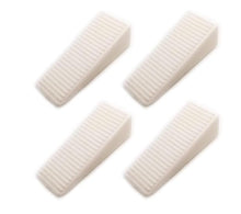 Carica l'immagine nel visualizzatore di Gallery, Set 4 Ferma Porte Fermaporte Adesivo Cuneo da Pavimento Fermaporte in Plastica Protezione per Porte Disponibile in 2 Col