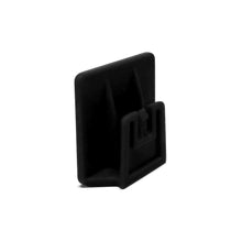 Carica l'immagine nel visualizzatore di Gallery, 4R Quattroerre.it 1732B Clip per Telepedaggio Sistema di Fissaggio Removibile, 3 x 3 cm, Nero