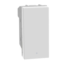 Carica l'immagine nel visualizzatore di Gallery, BTICINO MatixGO Comando illuminazione Ottimizzato per luce led 1 modulo Bianco SJW4005F Pulsante basculante 1P NO 10A, 2