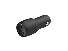 Carica l'immagine nel visualizzatore di Gallery, Belkin Doppio caricabatteria da auto USB-A da 24 W + cavo da USB-A a USB-C® BOOST↑CHARGE™