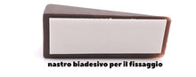 Carica l'immagine nel visualizzatore di Gallery, Set 4 Ferma Porte Fermaporte Adesivo Cuneo da Pavimento Fermaporte in Plastica Protezione per Porte Disponibile in 2 Col