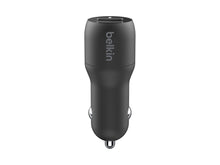 Carica l'immagine nel visualizzatore di Gallery, Belkin Doppio caricabatteria da auto USB da 24 W (Caricabatteria da auto Boost Charge con 2 porte USB per iPhone 14/14 P