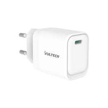 Carica l'immagine nel visualizzatore di Gallery, VulTech CC20-1C Caricatore Universale iPhone,Samsung,Xiaomi,Oppo,Google Pixel,Realme Smartphone Tablet 20W GaN USB-C/Typ