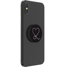 Carica l'immagine nel visualizzatore di Gallery, PopSockets | PopGrip | Supporto estraibile e maniglia per smartphone e tablet | Supporto per dita Basic Heart Balloon