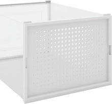 Carica l'immagine nel visualizzatore di Gallery, BAKAJI 12 x Scatole Portascarpe Impilabili in Plastica con Copechi, Assemblaggio Facile, Porta Scarpe Salvaspazio Trasparenti, Contenitori Box Organizer Portaoggetti, (Set 12 Pz, 35 x 25 x 19 cm)