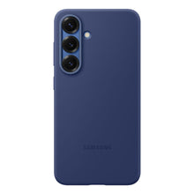 Carica l'immagine nel visualizzatore di Gallery, Samsung Silicone Case cover colorata in silicone per Galaxy S25, Blue