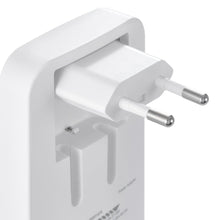 Carica l'immagine nel visualizzatore di Gallery, Hama Caricatore USB C (caricatore rapido 65 Watt, spina di ricarica per presa 2 x USB-C, 1 x USB-A, per cellulare, lapto