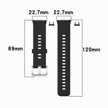 Carica l'immagine nel visualizzatore di Gallery, Cinturino Compatibile con Huawei Watch Fit New/Fit Elegant,Silicone(Nero)