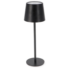 Carica l'immagine nel visualizzatore di Gallery, M mimotec - Lampada LED da tavolo Nera Serena 2W, ricaricabile, dimmerabile, 3 temperature di colore (3CCT), con batteri
