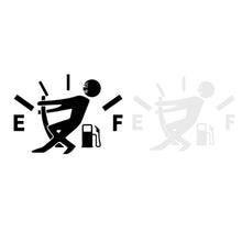 Carica l'immagine nel visualizzatore di Gallery, Adesivo per decorare il coperchio del serbatoio dell’auto, design divertente con l’indicatore della benzina