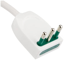 Carica l'immagine nel visualizzatore di Gallery, Vimar FP00521.C.B Presa Multipla con Interruttore Luminoso, 2 Prese universali, 4 Biprese Sicury, Bianco, 1.5 metri