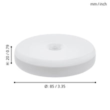 Carica l'immagine nel visualizzatore di Gallery, EGLO Led lampada notturna Cascia, set da 2, rilevatore di movimento