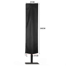 Carica l'immagine nel visualizzatore di Gallery, Coperture per Ombrellone Impermeabile, Copertura Dell'Ombrello Cover con Zip,Traspirante 210D Oxford Coperture per Paras