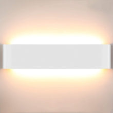 Carica l'immagine nel visualizzatore di Gallery, Lightess 18W Applique da Parete Interno Lampada 40cm Bianco Caldo