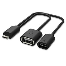 Carica l'immagine nel visualizzatore di Gallery, Rii F1 Micro USB Host OTG Adapter Cable for Firestick and Fire TV 4K