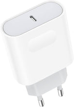 Carica l'immagine nel visualizzatore di Gallery, Caricatore USB C, Presa USB C 25W Ricarica Rapido, Spina Tipo C Alimentatore PD Adattatore da Muro Caricabatterie Veloce
