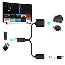 Carica l'immagine nel visualizzatore di Gallery, Rii F1 Micro USB Host OTG Adapter Cable for Firestick and Fire TV 4K