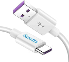Carica l'immagine nel visualizzatore di Gallery, Quntis 40W 2M Cavo USB Type-C Ricarica Rapida, 5A Cavo Huawei Supercharge
