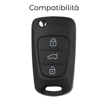 Carica l'immagine nel visualizzatore di Gallery, Cover Chiave Auto in Silicone Compatibile con HyundaI20 I30 IX20 IX35 Elantra Hyundai I20 I30 IX20 IX35 Elantra Kia Spor
