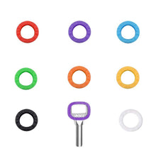 Carica l'immagine nel visualizzatore di Gallery, chiave Set Colorati cap, Flessibile Cover per Identificazione Facile Chiave di Porta - 8 Colori