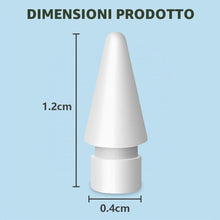 Carica l'immagine nel visualizzatore di Gallery, flintronic Punta per Apple Pencil, 3 Pezzi Punte Tips, Alta Sensibilità Punte, Punta Ricambio Accessori, per Apple Penci