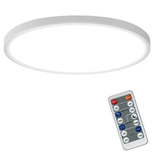 Carica l'immagine nel visualizzatore di Gallery, Plafoniera LED a soffitto dimmerabile con sensore di movimento e telecomando, 24W 2400Lm Lampadario con Sensore 5.8G Rad