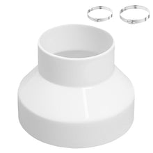 Carica l'immagine nel visualizzatore di Gallery, Riduttore per condotti di ventilazione, riduttore da 150 mm a 100 mm per la riduzione dei condotti, conversione della ve