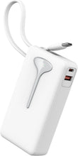 Carica l'immagine nel visualizzatore di Gallery, Power Bank, 10000mAh Powerbank 3A Ricarica Rapida USB C Ingressi e Uscite, Potente e Sottile Caricatore Portatile con Ca