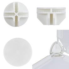 Carica l'immagine nel visualizzatore di Gallery, 40pz Connettori in Plastica Cube Connettore a Cubo in Plastica per Armadietti Organizer Modulare Chiusura per Fermaglio 
