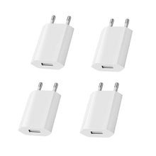 Carica l'immagine nel visualizzatore di Gallery, Caricatore Rapido USB Adattatore Presa Universale 5V/1A,4 Pezzi