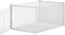 Carica l'immagine nel visualizzatore di Gallery, BAKAJI 6 x Scatole per scarpe Portascarpe Impilabili con Coperchi, Assemblaggio Facile, Porta Scarpe Salvaspazio Trasparenti, Contenitori Box Organizer Portaoggetti, (Set 6 Pz, 35 x 25 x 19 cm)