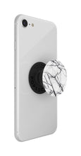 Carica l'immagine nel visualizzatore di Gallery, PopSockets PopGrip - Supporto e Impugnatura per Telefoni Cellulari e Tablet con un Top Intercambiabile - Dove White Marb