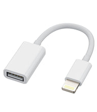 Carica l'immagine nel visualizzatore di Gallery, Adattatore da Lightning a USB Cavo OTG per Apple iPhone 14 13 12 11 Pro Max 7 8 Plus X SE XS XR Per iPad Air Chiavetta S
