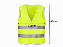 Carica l'immagine nel visualizzatore di Gallery, Anlising Gilet di Sicurezza, 4PCS Giallo Giubbotto di Sicurezza Riflettente, Gilet di Sicurezza ad Alta visibilità,Gilet