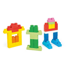 Carica l'immagine nel visualizzatore di Gallery, Clementoni Clemmy Plus - 60 Mattoncini per Costruzioni, Gioco Prima Infanzia Made in Italy, Bambini 18-36 Mesi, 100% Igienici e Lavabili, per Sviluppare Manualità, Percezione Visiva e Fantasia, 14880
