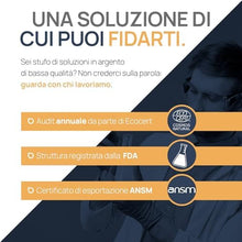Carica l'immagine nel visualizzatore di Gallery, Argento Colloidale Spray Puro 20 PPM 125ml | 100% Naturale | Per l'Uomo e gli Animali (Cane, Gatto) | Carbon Neutral