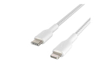Carica l'immagine nel visualizzatore di Gallery, Belkin Cavo intrecciato da USB-C a Lightning (Cavo di ricarica rapida per iPhone 14 o versioni precedenti), Boost Charge