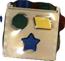 Carica l'immagine nel visualizzatore di Gallery, Melissa &amp; Doug Cubo Incastri con Forme Geometriche, legno, Giochi bambini 2 anni Montessori, Regalo Giocattoli 3 - 4 anni
