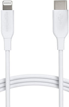 Carica l'immagine nel visualizzatore di Gallery, Amazon Basics Cavo USB-2.0 da tipo C a Lightning (certificato MFi), 0.9 m, Bianco