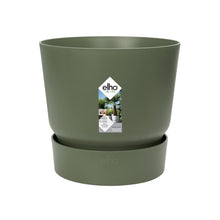 Carica l'immagine nel visualizzatore di Gallery, Elho Greenville Round 25cm Vasi per Piante - Leaf Green