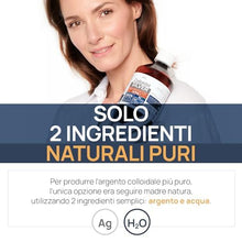 Carica l'immagine nel visualizzatore di Gallery, Argento Colloidale Spray Puro 20 PPM 125ml | 100% Naturale | Per l'Uomo e gli Animali (Cane, Gatto) | Carbon Neutral