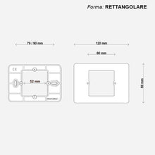 Carica l'immagine nel visualizzatore di Gallery, Adattatore universale scatola placca da 503 a 502, placca adattatore riduttore da 503 a 502 in plastica. Supporto adatta