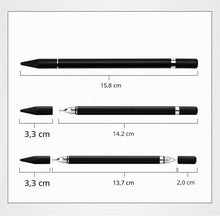 Carica l'immagine nel visualizzatore di Gallery, Penna per tablet per tutti i tablet, pennino stilo 2 in 1 con funzione di scrittura, pennino touch universale per tablet