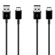 Carica l'immagine nel visualizzatore di Gallery, SAMSUNG Cavo USB-A a USB Type-C, 150cm (Multi Pack 2), Nero