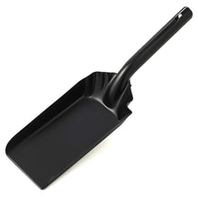 Carica l'immagine nel visualizzatore di Gallery, MGE - Paletta di Ferro Smaltato per Camino e BBQ - Pala con Manico - Pala con Lama per Carbone - 32 x 10 cm