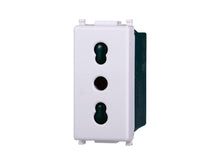 Carica l'immagine nel visualizzatore di Gallery, Kit Scatola Elettrica IP55, Completa Di Frutti Compatibile Con Vimar Plana, 4 Moduli Presa Schuko + Bipasso + Interrutto