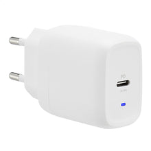 Carica l'immagine nel visualizzatore di Gallery, Amazon Basics Caricabatterie USB-C da parete a 1 porta da 30 W, GaN, per tablet e telefoni cellulari con alimentazione, 
