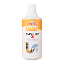 Carica l'immagine nel visualizzatore di Gallery, Rhütten Disgorgante Scarichi Professionale, Ingorghi Stop Gel PRO - Sblocca Tubi Otturati e Lavandini Senza Cloro, Elimi