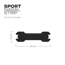 Carica l'immagine nel visualizzatore di Gallery, Brezza - 30 Cerotti Nasali - per Attività Sportiva - Ipoallergenici - Massima Tenuta, Riduce la Fatica - Design Tecnico 